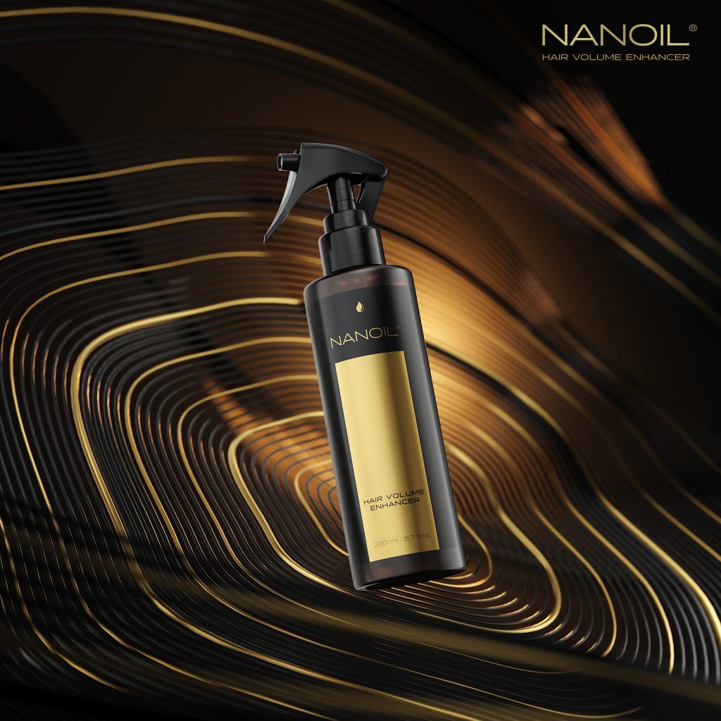 nanoil sprej pro objemnější vlasy