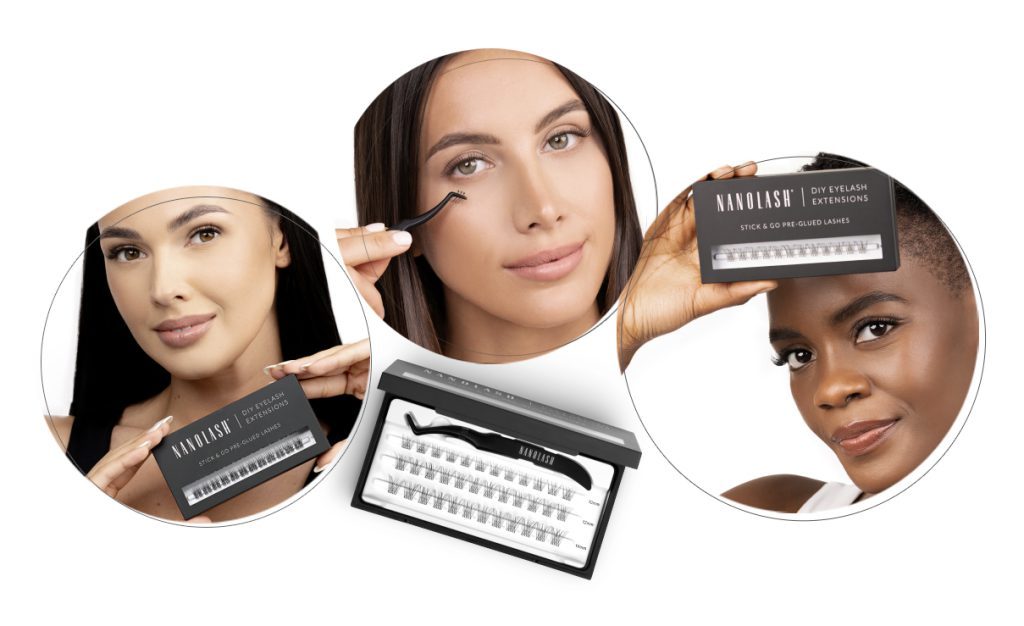 samolepící řasy nanolash
